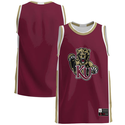 Gameday Greats Maroon Kutztown Golden Bears Lightweight Basketball Jersey - retro stitched basketball jersey for Gameday Greats fans