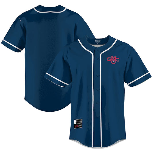 Gameday Greats Blue Saint Marys Gaels Lightweight Baseball Jersey - retro stitched baseball jersey for Gameday Greats fans