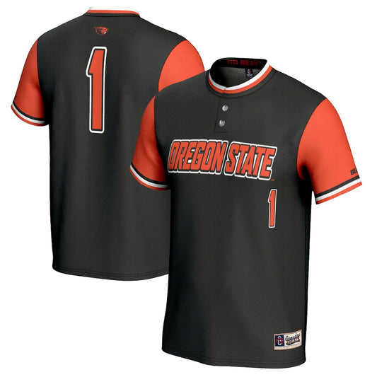 Gameday Greats 1 Black Oregon State Beavers Softball Fashion Jersey - retro stitched jersey jersey for Gameday Greats fans