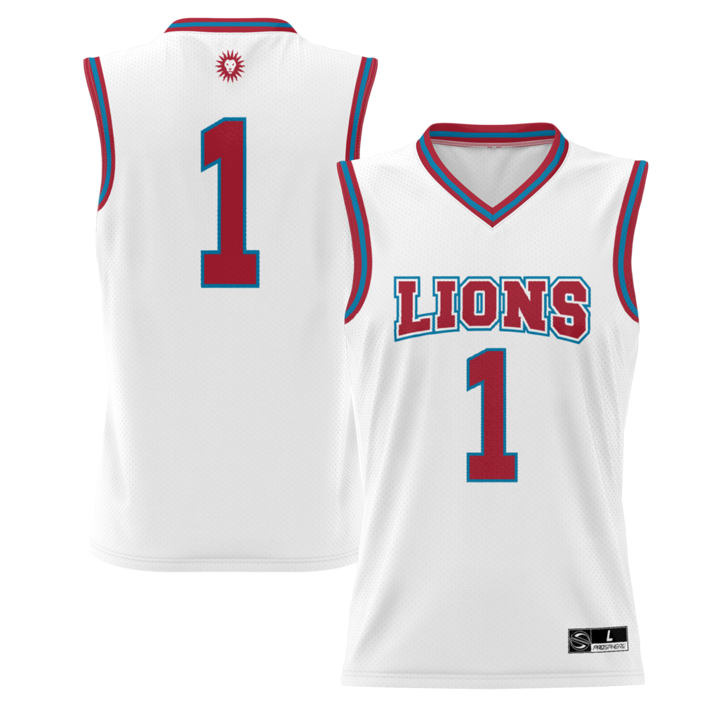 Gameday Greats 1 White Loyola Marymount Lions Lightweight Basketball Jersey - retro stitched basketball jersey for Gameday Greats fans