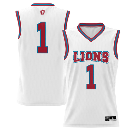 Gameday Greats 1 White Loyola Marymount Lions Lightweight Basketball Jersey - retro stitched basketball jersey for Gameday Greats fans