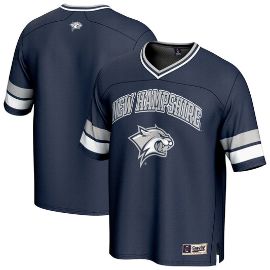 Gameday Greats Navy New Hampshire Wildcats Spirit Football Jersey - retro stitched football jersey for Gameday Greats fans