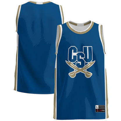 Gameday Greats Blue Charleston Southern Buccaneers Lightweight Basketball Jersey - retro stitched basketball jersey for Gameday Greats fans
