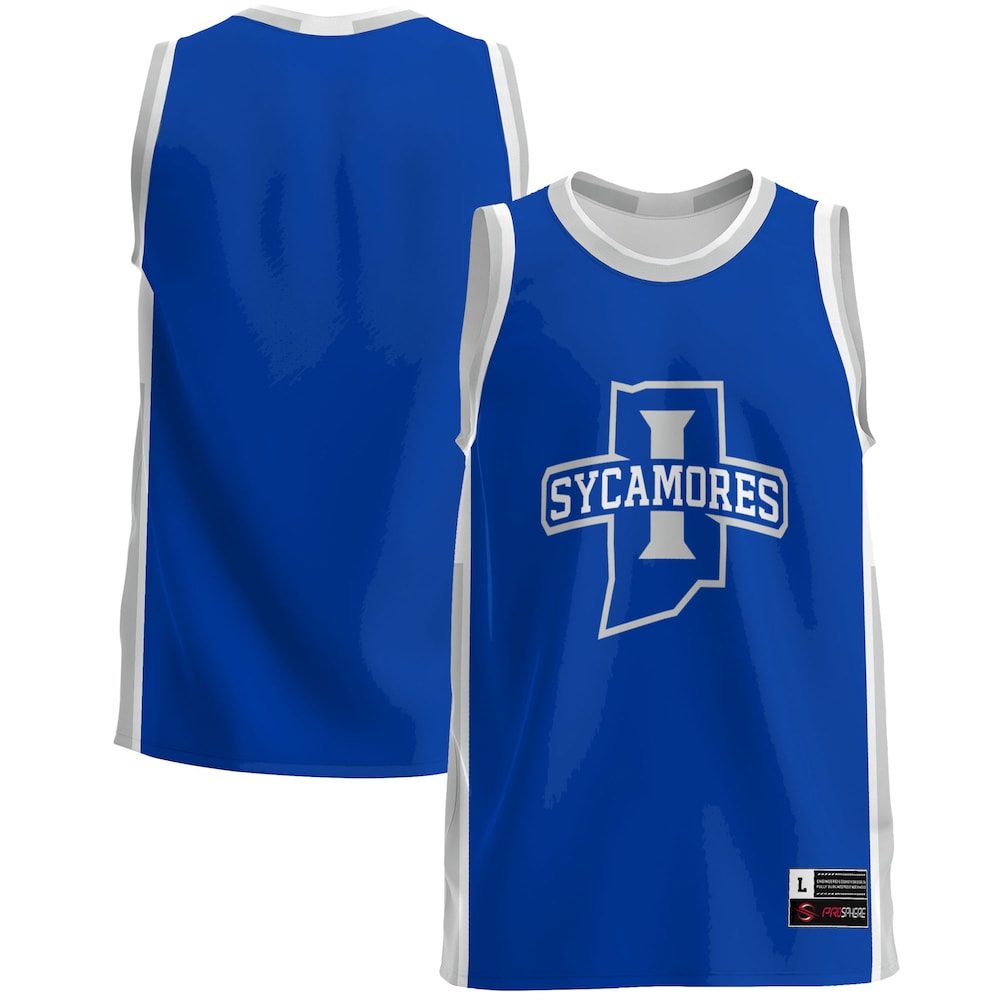 Gameday Greats Royal Indiana State Sycamores Lightweight Basketball Jersey - retro stitched basketball jersey for Gameday Greats fans