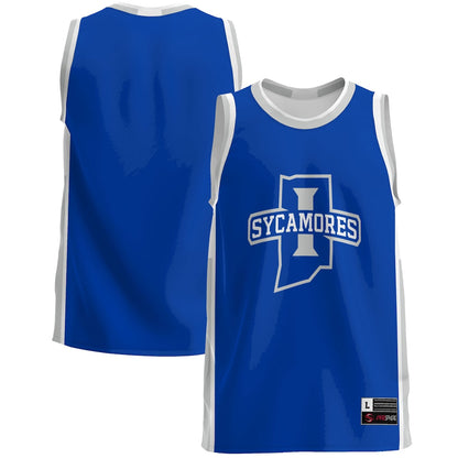 Gameday Greats Royal Indiana State Sycamores Lightweight Basketball Jersey - retro stitched basketball jersey for Gameday Greats fans