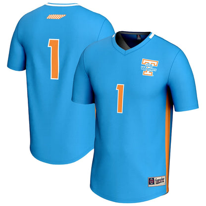 Unisexgameday Greats Blue Tennessee Volunteers Soccer Fashion Jersey - retro stitched jersey jersey for Unisexgameday Greats fans