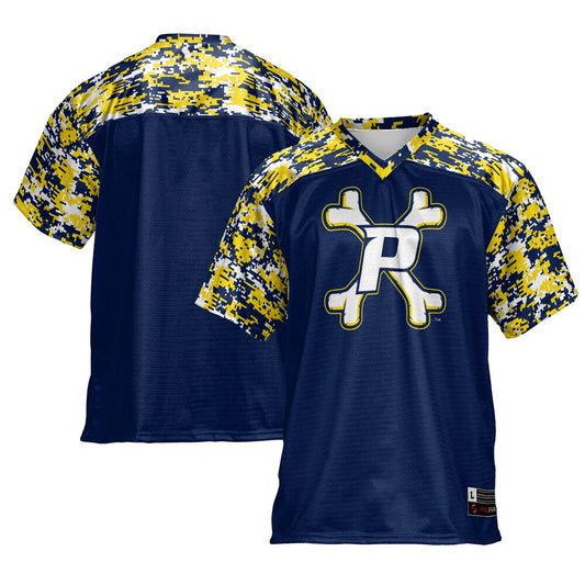 Gameday Greats Blue Pace University Setters Football Jersey - retro stitched football jersey for Gameday Greats fans