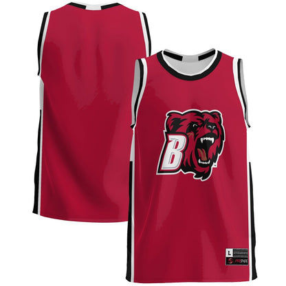 Gameday Greats Red Bridgewater State Bears Lightweight Basketball Jersey - retro stitched basketball jersey for Gameday Greats fans