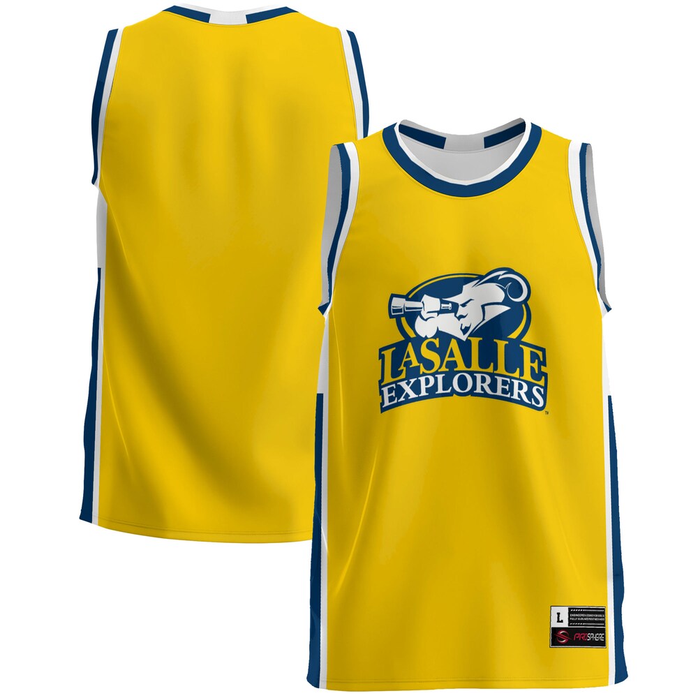 Gameday Greats Blue La Salle Explorers Lightweight Basketball Jersey - retro stitched basketball jersey for Gameday Greats fans