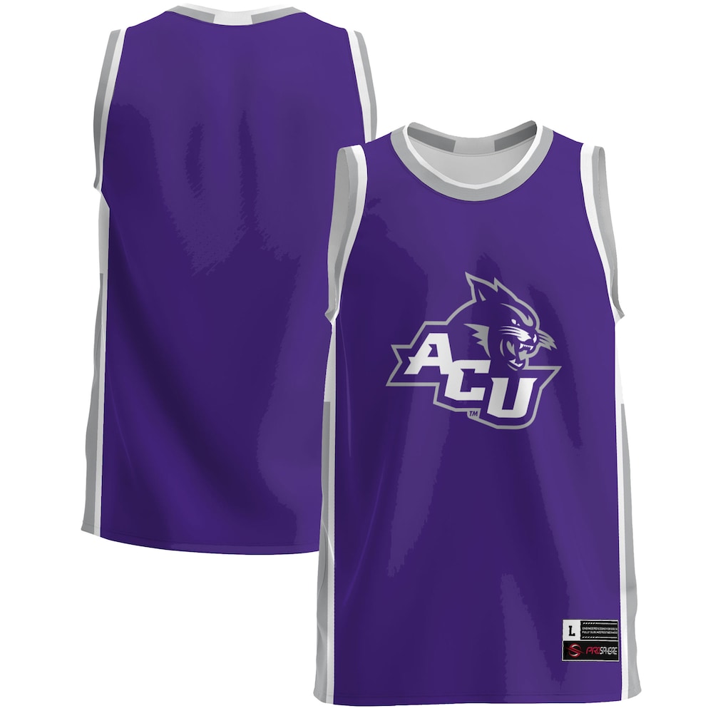 Gameday Greats Purple Abilene Christian University Wildcats Lightweight Basketball Jersey - retro stitched basketball jersey for Gameday Greats fans