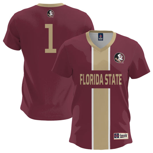 Gameday Greats Garnet Florida State Seminoles Lightweight Soccer Fashion Jersey - retro stitched jersey jersey for Gameday Greats fans