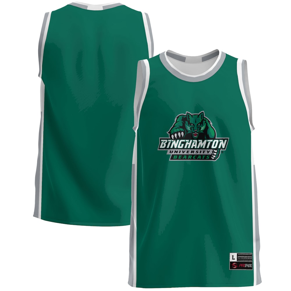 Gameday Greats Green Binghamton Bearcats Lightweight Basketball Jersey - retro stitched basketball jersey for Gameday Greats fans