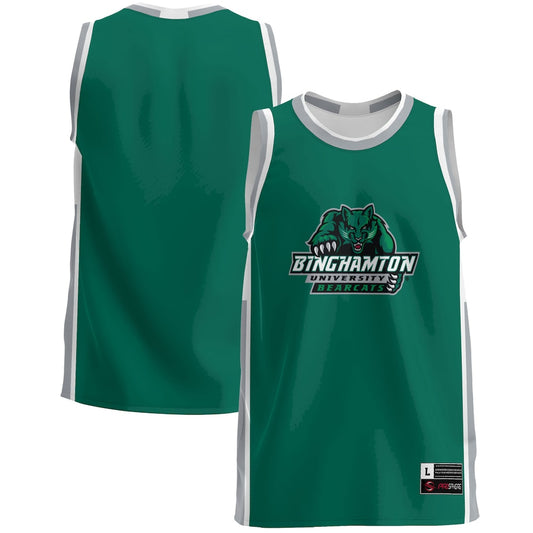 Gameday Greats Green Binghamton Bearcats Lightweight Basketball Jersey - retro stitched basketball jersey for Gameday Greats fans