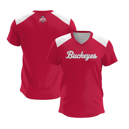 Gameday Greats Scarlet Ohio State Buckeyes Lightweight Lacrosse Jersey - retro stitched jersey jersey for Gameday Greats fans