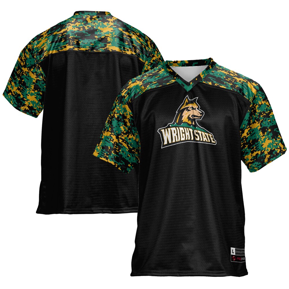 Gameday Greats Black Wright State Raiders Football Jersey - retro stitched football jersey for Gameday Greats fans