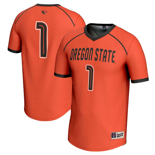 Gameday Greats 1 Orange Oregon State Beavers Lacrosse Fashion Jersey - retro stitched jersey jersey for Gameday Greats fans
