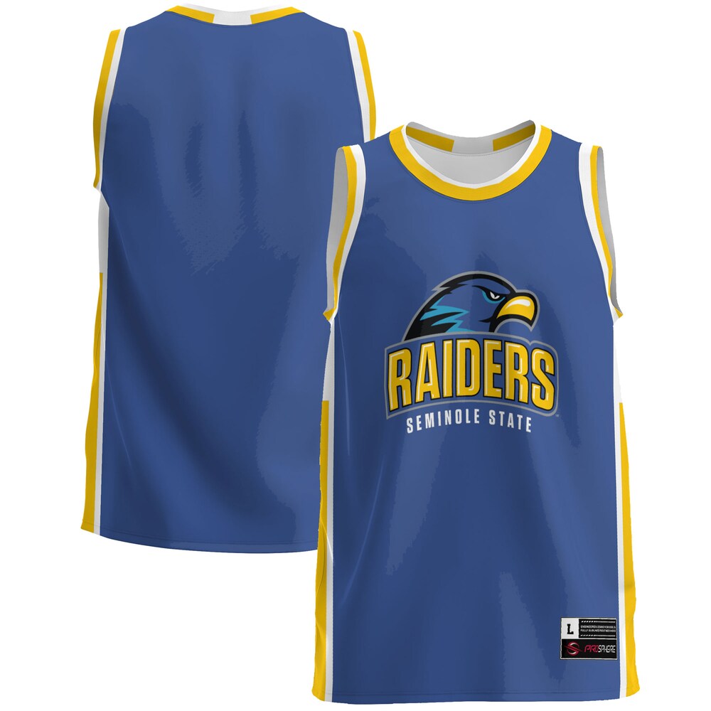 Gameday Greats Blue Seminole State Raiders Lightweight Basketball Jersey - retro stitched basketball jersey for Gameday Greats fans