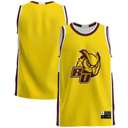 Gameday Greats Brown Rowan Profs Lightweight Basketball Jersey - retro stitched basketball jersey for Gameday Greats fans