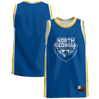 Gameday Greats Blue North Georgia Nighthawks Lightweight Basketball Jersey - retro stitched basketball jersey for Gameday Greats fans