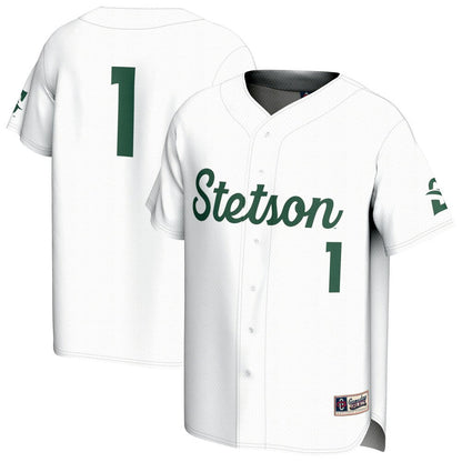 Gameday Greats 1 White Stetson Hatters Lightweight Baseball Fashion Jersey - retro stitched baseball jersey for Gameday Greats fans