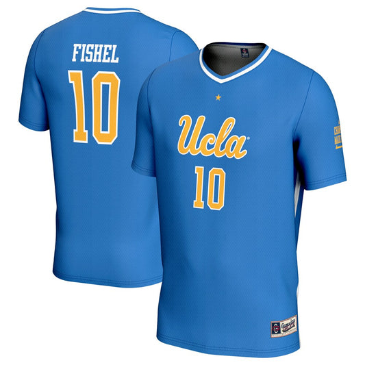 Gameday Greats Mia Fishel Blue Ucla Bruins Soccer Lightweight Fashion Jersey - retro stitched jersey jersey for Gameday Greats fans
