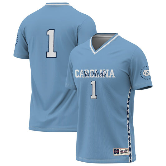 Gameday Greats Carolina Blue North Carolina Tar Heels 2024 Ncaa Soccer National Champions Lightweight Fashion Jersey - retro stitched jersey jersey for Gameday Greats fans