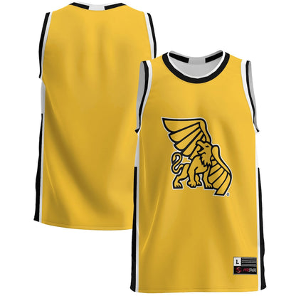 Gameday Greats Gold Missouri Western State Griffons Lightweight Basketball Jersey - retro stitched basketball jersey for Gameday Greats fans