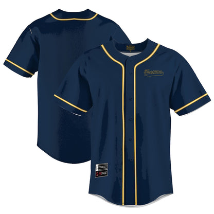 Gameday Greats Navy Central Alabama Community College Trojans Lightweight Baseball Jersey - retro stitched baseball jersey for Gameday Greats fans