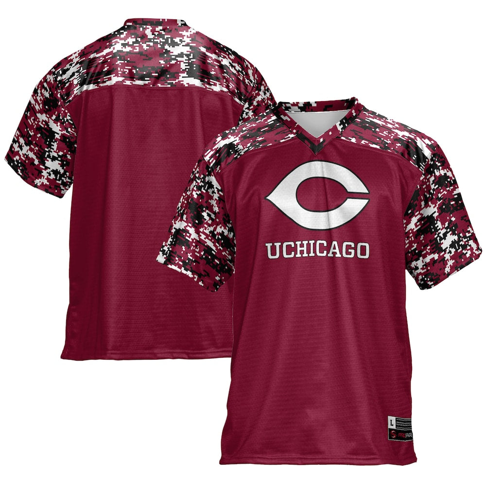 Gameday Greats Maroon Uchicago Maroons Football Jersey - retro stitched football jersey for Gameday Greats fans