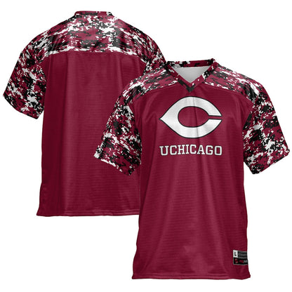 Gameday Greats Maroon Uchicago Maroons Football Jersey - retro stitched football jersey for Gameday Greats fans