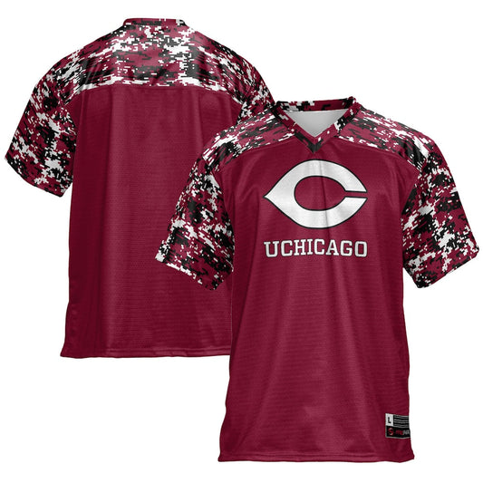 Gameday Greats Maroon Uchicago Maroons Football Jersey - retro stitched football jersey for Gameday Greats fans