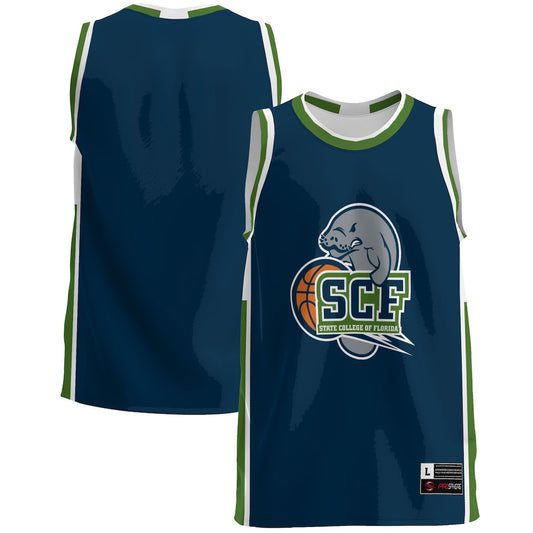Gameday Greats Red State College Of Florida Manatee Sarasota Lightweight Basketball Jersey - retro stitched basketball jersey for Gameday Greats fans