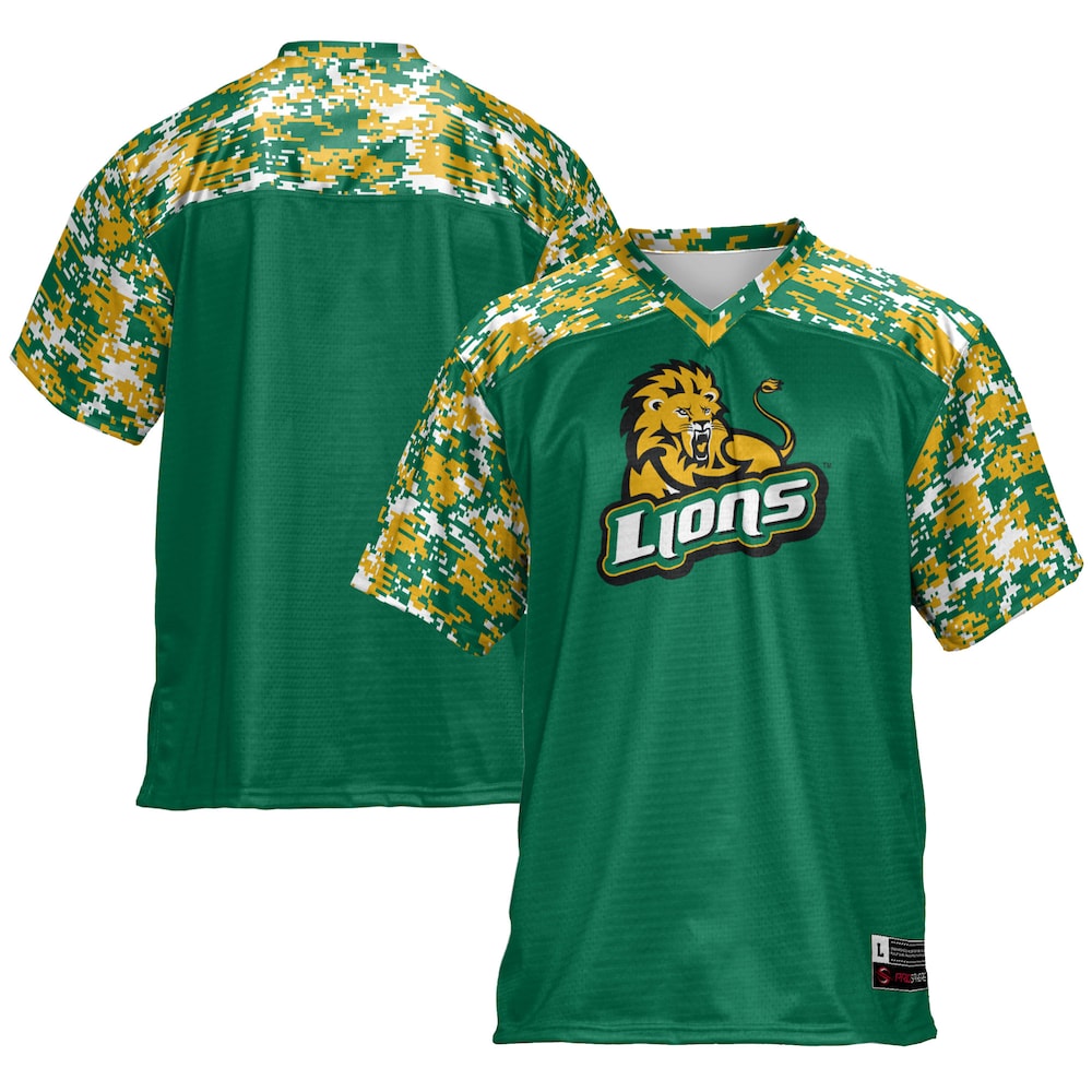 Gameday Greats Green Southeastern Louisiana Lions Football Jersey - retro stitched football jersey for Gameday Greats fans