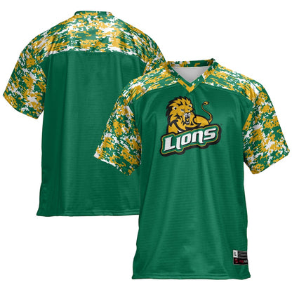 Gameday Greats Green Southeastern Louisiana Lions Football Jersey - retro stitched football jersey for Gameday Greats fans