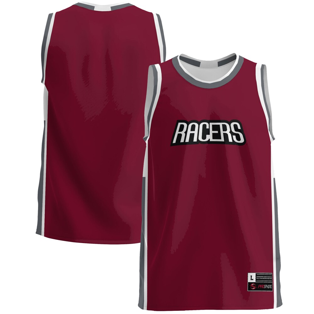 Gameday Greats Burgundy Northwestern Ohio Racers Lightweight Basketball Jersey - retro stitched basketball jersey for Gameday Greats fans