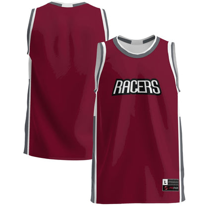 Gameday Greats Burgundy Northwestern Ohio Racers Lightweight Basketball Jersey - retro stitched basketball jersey for Gameday Greats fans