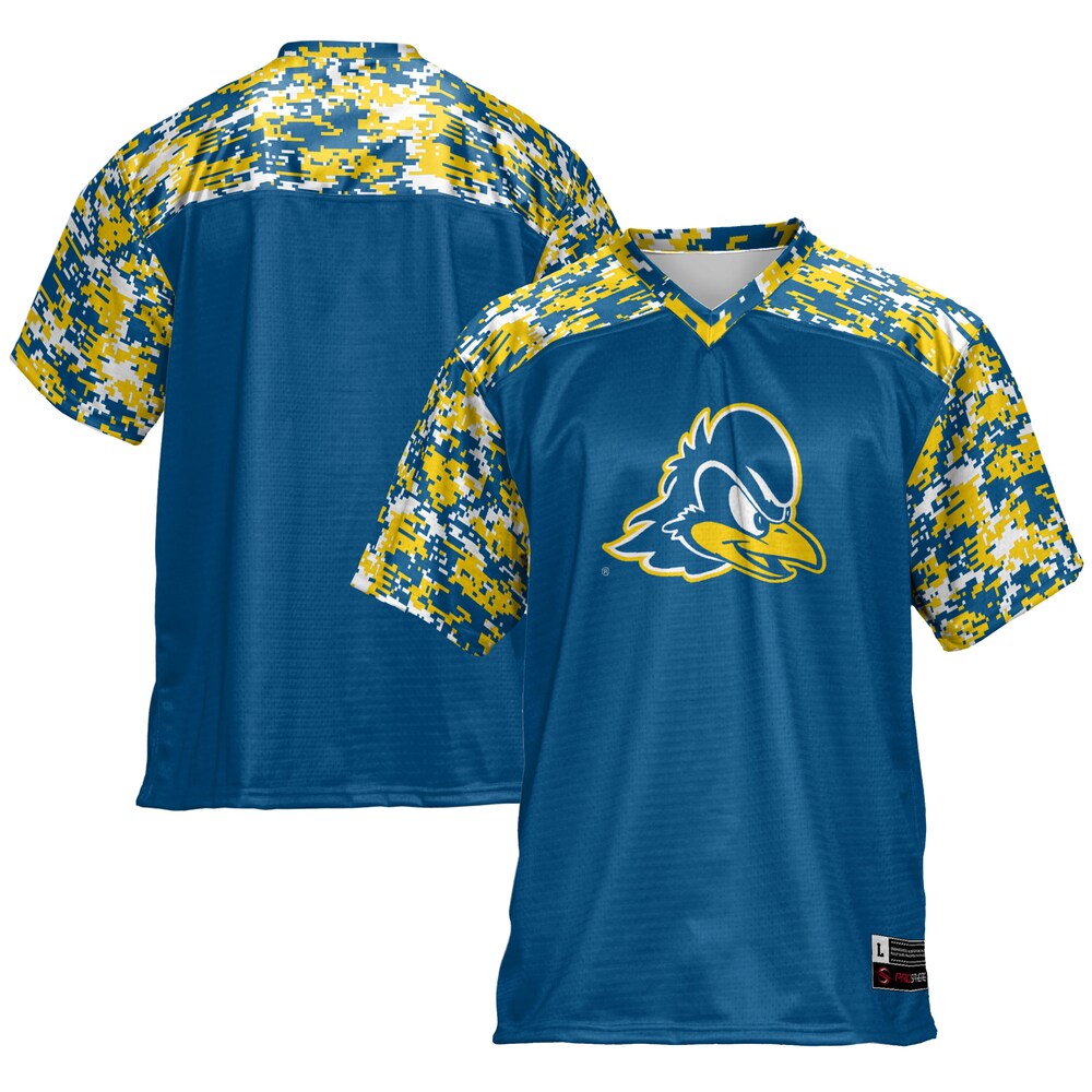 Gameday Greats Royal Delaware Fightin Blue Hens Football Jersey - retro stitched football jersey for Gameday Greats fans