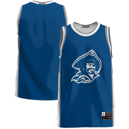 Gameday Greats Blue Blinn College Buccaneers Lightweight Basketball Jersey - retro stitched basketball jersey for Gameday Greats fans