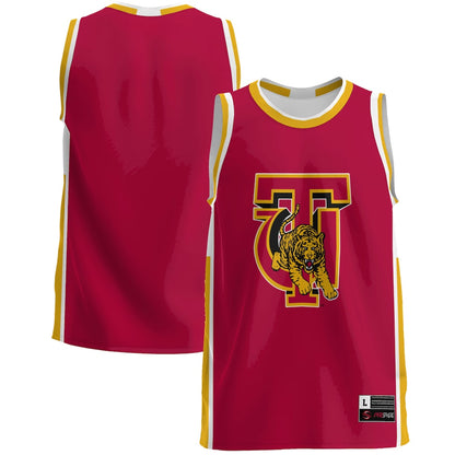 Gameday Greats Crimson Tuskegee Golden Tigers Lightweight Basketball Jersey - retro stitched basketball jersey for Gameday Greats fans