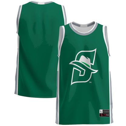 Gameday Greats Green Stetson Hatters Lightweight Basketball Jersey - retro stitched basketball jersey for Gameday Greats fans