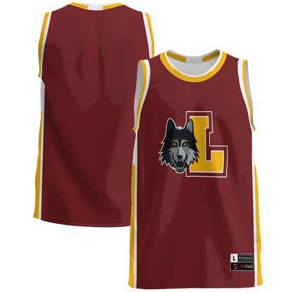 Gameday Greats Maroon Loyola Chicago Ramblers Lightweight Basketball Jersey - retro stitched basketball jersey for Gameday Greats fans