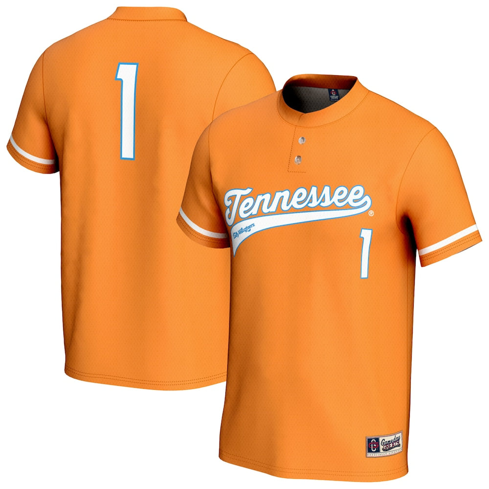 Unisexgameday Greats Orange Tennessee Volunteers Softball Fashion Jersey - retro stitched jersey jersey for Unisexgameday Greats fans