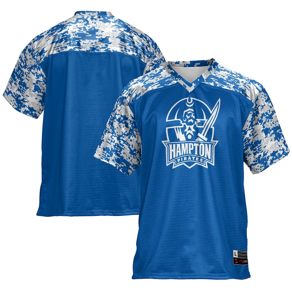 Gameday Greats Royal Hampton Pirates Football Jersey - retro stitched football jersey for Gameday Greats fans