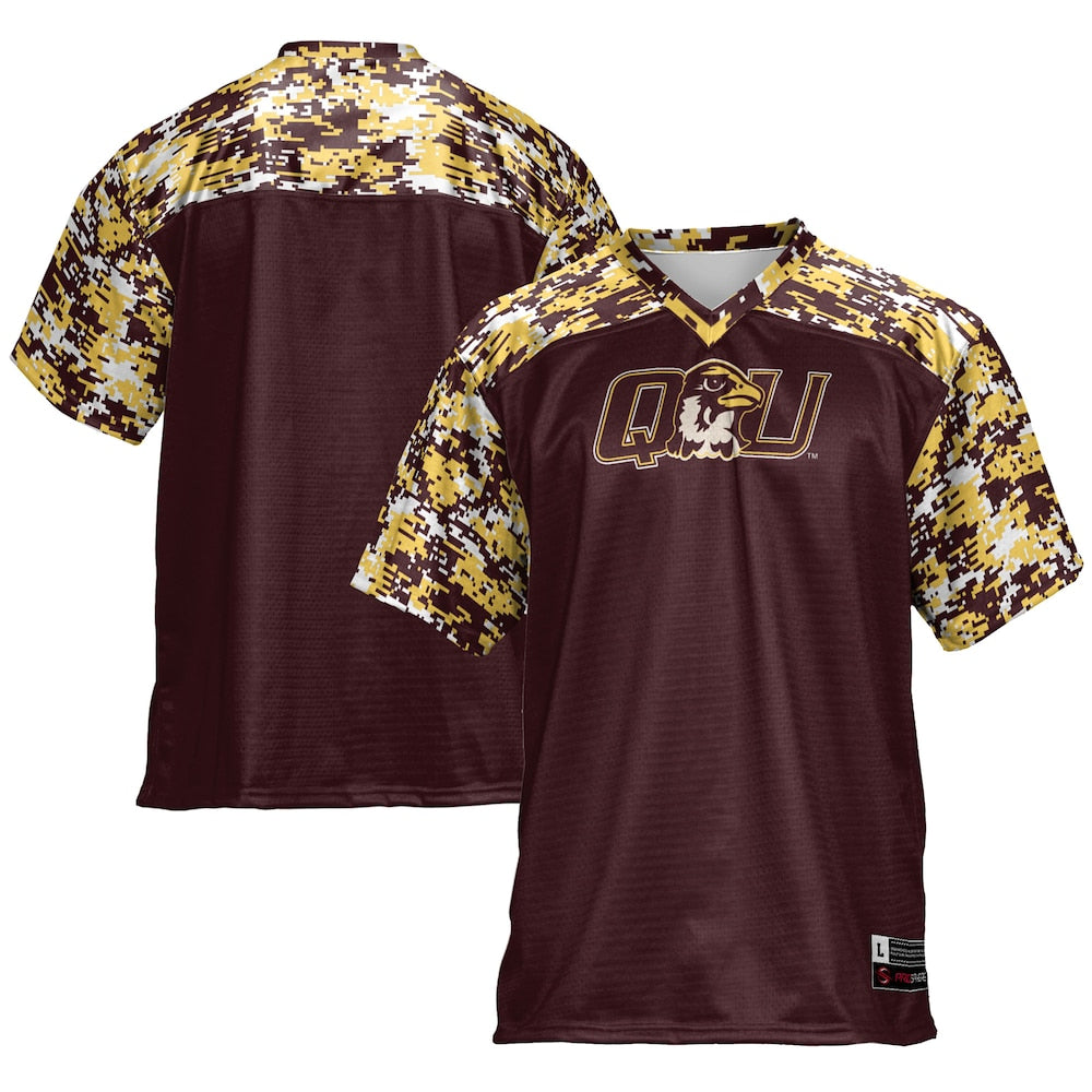 Gameday Greats Brown Quincy Hawks Football Jersey - retro stitched football jersey for Gameday Greats fans