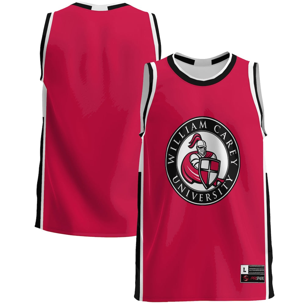 Gameday Greats Red William Carey Crusaders Lightweight Basketball Jersey - retro stitched basketball jersey for Gameday Greats fans