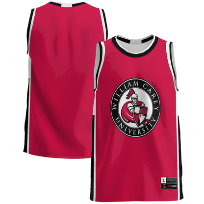 Gameday Greats Red William Carey Crusaders Lightweight Basketball Jersey - retro stitched basketball jersey for Gameday Greats fans