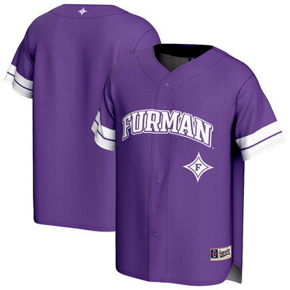 Gameday Greats Purple Furman Paladins Spirit Baseball Jersey - retro stitched baseball jersey for Gameday Greats fans