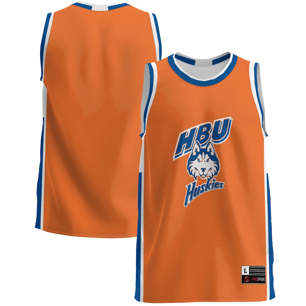 Gameday Greats Blue Houston Christian Huskies Lightweight Basketball Jersey - retro stitched basketball jersey for Gameday Greats fans