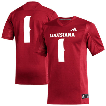 1 Cardinal Louisiana Ragin Cajuns Replica Football Jersey - retro stitched football jersey for 1 Cardinal fans