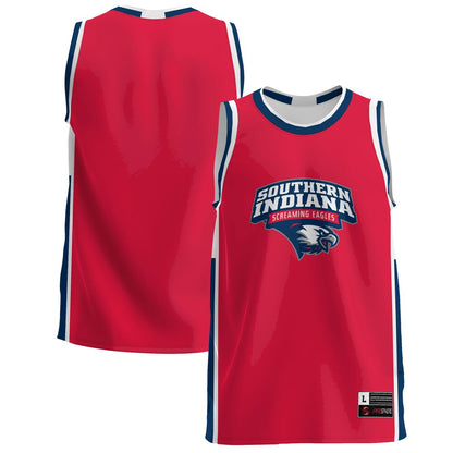 Gameday Greats Red Southern Indiana Screaming Eagles Lightweight Basketball Jersey - retro stitched basketball jersey for Gameday Greats fans